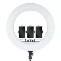 Лампа Кільцева LED 45 cm 18" 416 Lights Remote Rotary Switch 12V Adapter LJJ-45