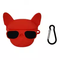 Airpods Pro Case Emoji Series — Red Dog