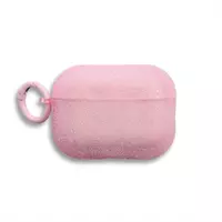 Airpods Case Shine With Ring — Pink