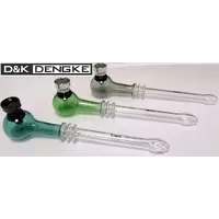 Скляна курильна трубка D&K (18,5см) сітки DK-8448-A