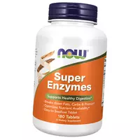 Пищеварительные Ферменты, Super Enzymes, Now Foods  180таб (69128015)