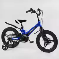 Велосипед 16" дюймов 2-х колёсный "CORSO Connect" MG-16706 (1) МАГНИЕВАЯ РАМА, ЛИТЫЕ ДИСКИ, ДИСКОВЫЕ ТОРМОЗА, собран на 75