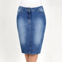 Классическая джинсовая юбка