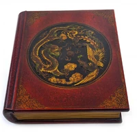 Шкатулка книга антик "Фенікс і Дракон" (18х20,5х5,5см.)