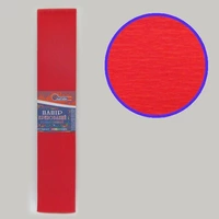 Креп-папір 55%, темно-червоний 50*200см, засн.20г/м2, заг. 31р/м2
