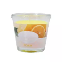 Свічка ароматизована Candlesense Decor у склянці Lemon 80*90 (30 год)