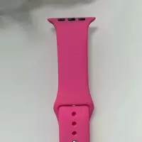 Силиконовый ремешок для умных часов Smart Watch 38/40 (Розовый) ОПТ / ДРОП