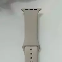 Силиконовый ремешок для умных часов Smart Watch 42/44 (Светло-серый) ОПТ / ДРОП