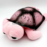 Проектор звездное небо Dream Lites Pillow Pets "Черепаха Розовая"