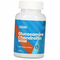 Глюкозамин Хондроитин МСМ, Glucosamine Chondroitin MSM, VP laboratory  90таб (03099004)