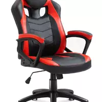 Кресло геймерское компьютерное Подростковое HUZARO FORCE 2.5 RED-BLACK