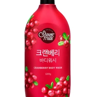 Гель для душа KeraSys Shower Mate Natural Cranberry, с ароматом клюквы, 900 мл (8801046307465)