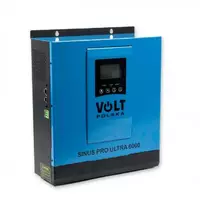 Гибридный солнечный инвертор Voltpolska SINUS PRO ULTRA 6000 24/230 В (3/6 кВт) + 60A MPPT (145 В)