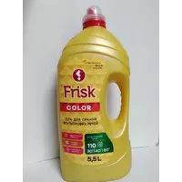 Гель для прання кольорових речей Frisk PREMIUM GOLD COLOR GEL 5,5 л