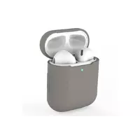 Силіконовий чохол для навушників Airpods 2 (Сірий)