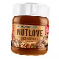 Шоколадно-орехвый крем, Nut Love Choco Hazelnut, All Nutrition  200г Молочный и белый шоколад (05003009)